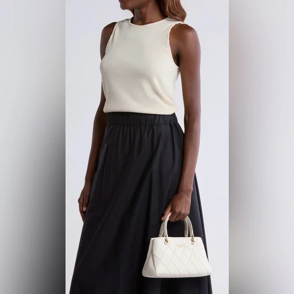 ♠️Kate Spade New York Carey Quilted Leather Satchel. - Picture 3 of 15